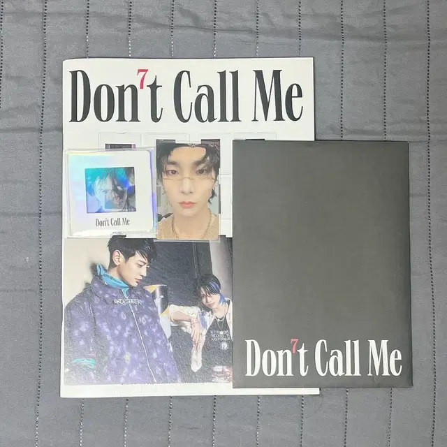 샤이니 돈콜미 don't call me 정규 7집 앨범 포카 포스터