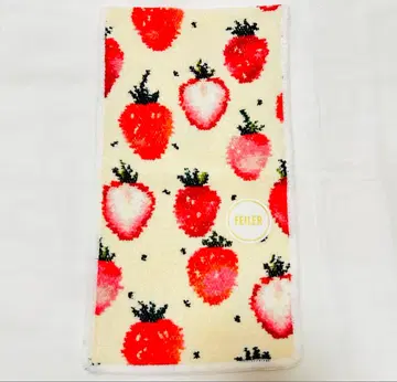 페일러 FEILER 스트로베리 도트 손수건 파우치