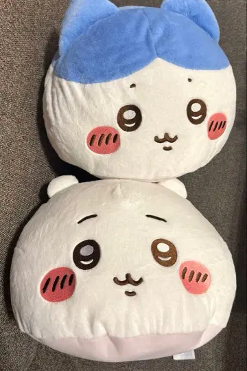 치이카와 봉제 인형 프리미엄 돔 쿠션 치이카와 하치와레 2개 세트