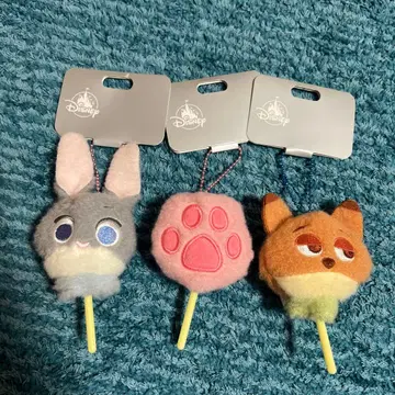 주디 닉 봉제 인형 키링 키체인 COTTON CANDY