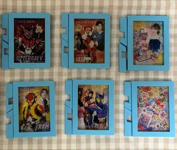 가면라이더 가우 트레이딩 프레임 마그넷 vol.3 세미컴프