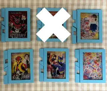 가면라이더 가우 트레이딩 프레임 마그넷 vol.3 5종