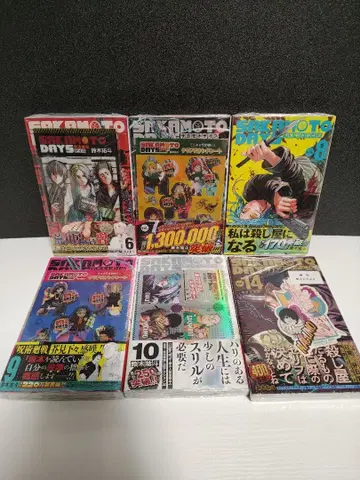 미개봉 SAKAMOTO DAYS 사카모토 데이즈 6~10권, 14권