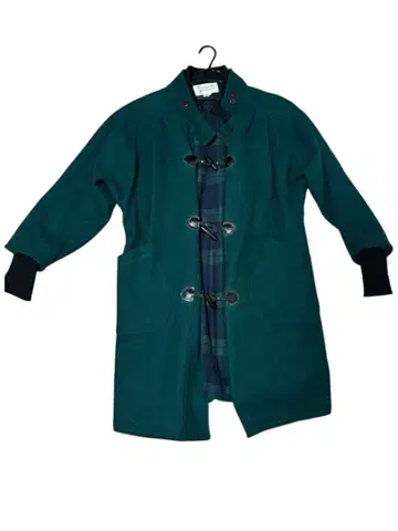 STEPHANE MATHEWS 더플 코트 그린 컬러