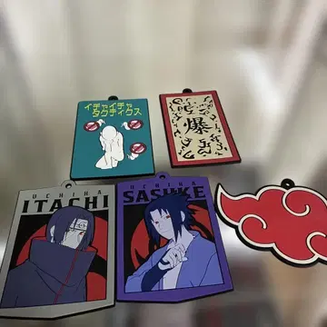 [ NARUTO ] 제일복권 러버 코스터 5종 세트