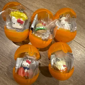 헬로키티 아메리칸 디자인 메지루시 액세서리 전 5종 컴플리트