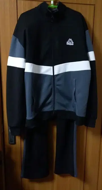 카파 저지 3L 블랙/그레이/화이트