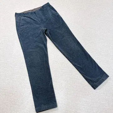 크로커다일 합성섬유 코듀로이 팬츠 네이비 사이즈 88