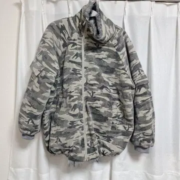 카모 패턴 플리스 자켓 사이즈 3