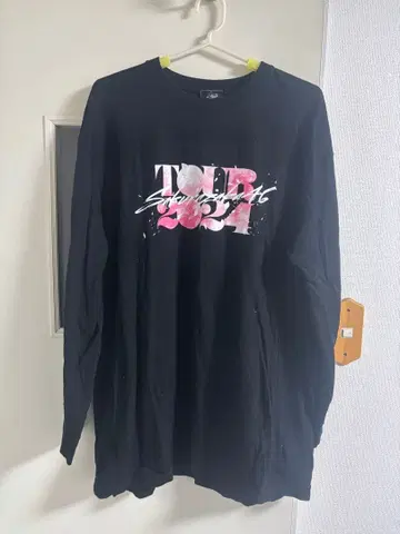 사쿠라자카46 2024년 투어 롱 슬리브 T셔츠 롱티 회원 한정판