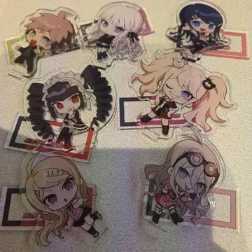 단간론파 우에쿠라 에쿠 온라인 복권 B상 아크릴 스탠드 7점