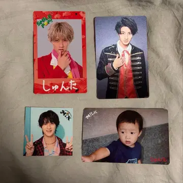 M!LK 소노 슌타 트레이딩 카드 스티커 세트