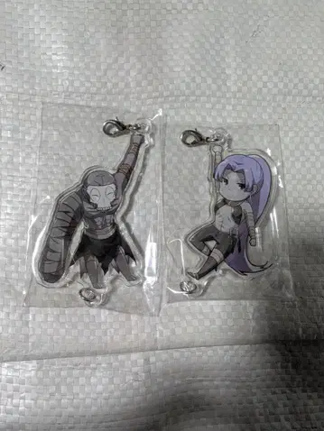 FGO 하산 연결 아크릴 키링 2종 Fate/Grand Order