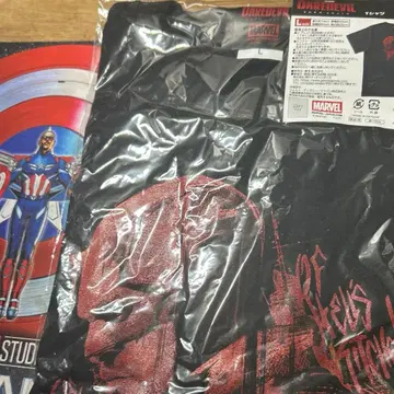 MARVEL 데어데빌 T셔츠 L사이즈 블랙