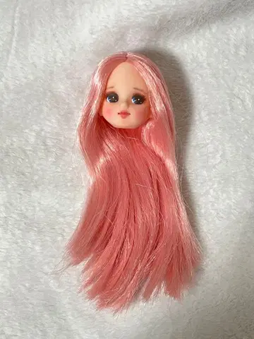 리카짱 커스텀 헤드 핑크 머리 헤드만