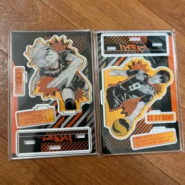 아크릴 스탠드 카게야마 토비오 히나타 쇼요 2개 세트