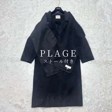 24년 새상품급 plage 플라주 해밀턴 스톨 코트 정가 6.9
