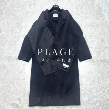 24년 새상품급 plage 플라주 해밀턴 스톨 코트 정가 6.9