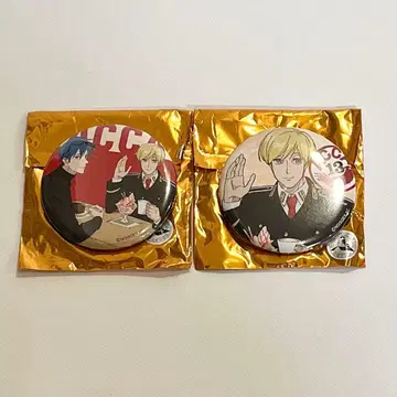 ACCA13구 감찰과 캔뱃지 세트 진 니노