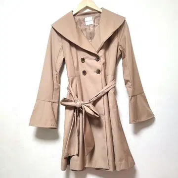 REDYAZEL 숄카라 트렌치코트 베이지