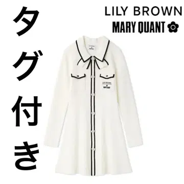 릴리 브라운 LILY BROWN 마리콴트 니트 원피스