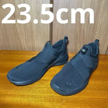 PUMA 플라 우루 2 슬립온 스니커즈 블랙