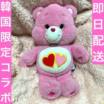 한국 한정판 서티원(BR) x Care Bears 핑크 봉제 인형
