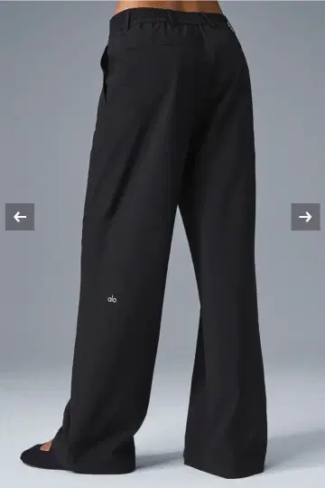 [미사용 새상품] alo High-Waist Pursuit Trouser