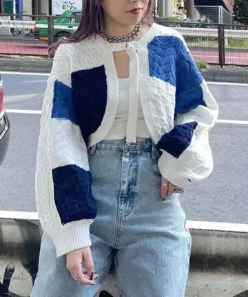 PAGEBOY 패치워크 볼레로