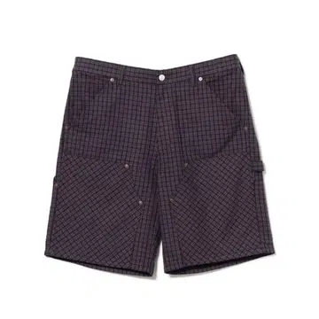bott Plaid Double Knee Short 하프 팬츠