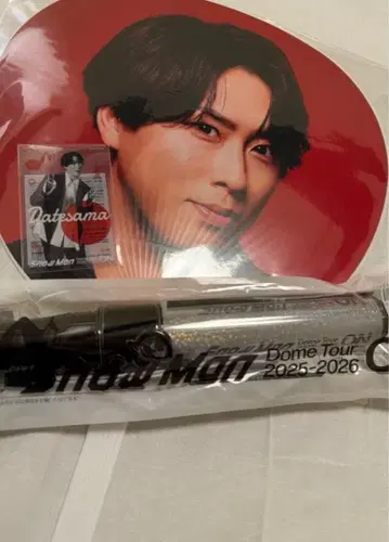 SnowMan Dome Tour 2025-2026 ON 응원봉 부채