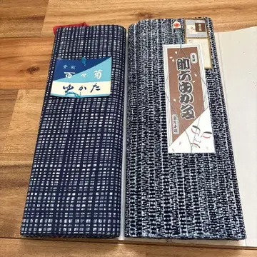 스케로쿠 유카타 도쿄 본염 원단 2개