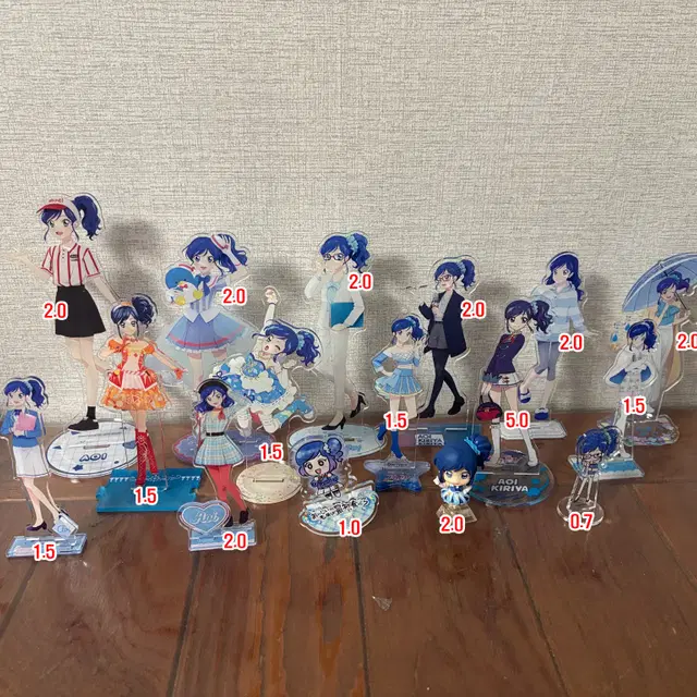 아이카츠 아이엠스타 마린 아오이 아크릴 스탠드 모음