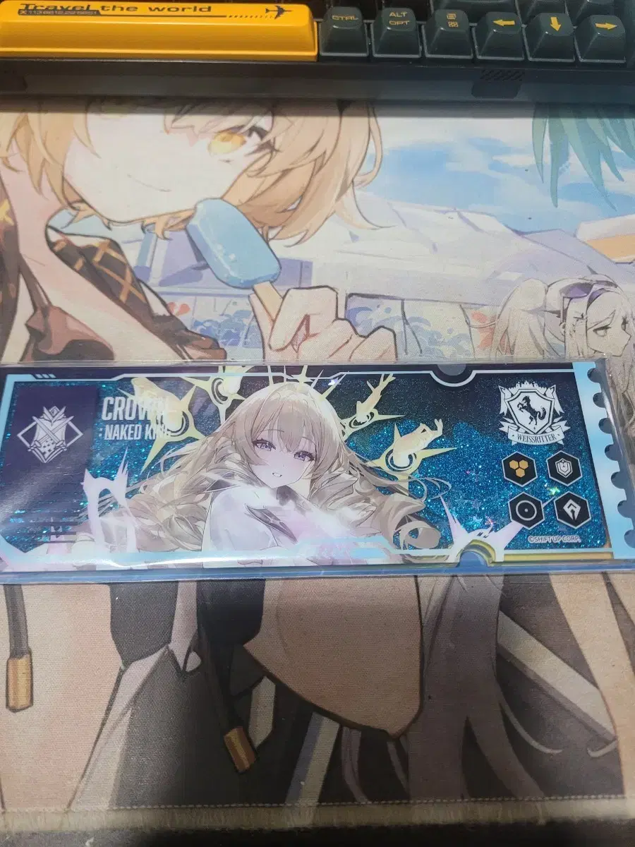 AGF Nikke Crown Premium Ticket Glyphic Nikke