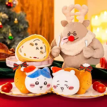 치이카와 치킨 루돌프 봉제 인형 4개 세트