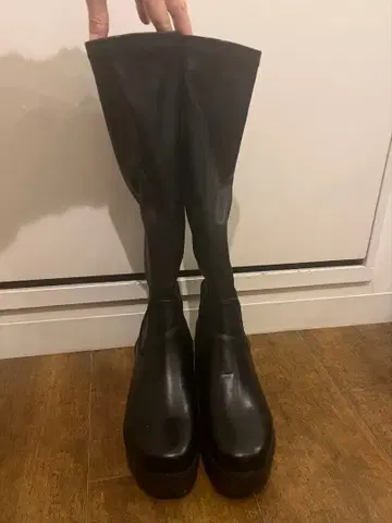 R&E REZOY 롱 통굽 부츠