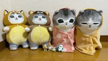 mofusand 봉제 인형 & 미니 피규어 세트