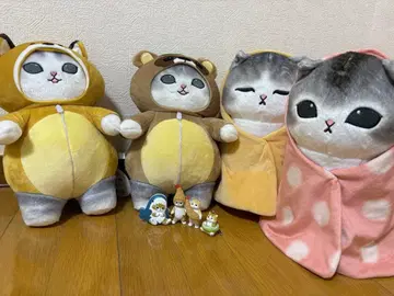 mofusand 봉제 인형 & 미니 피규어 세트