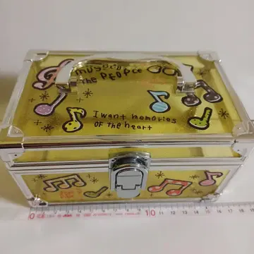 헤이세이 레트로 음표 쥬얼리 박스 소품함 당시 물품