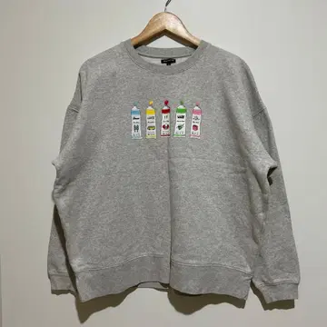 프릭스스토어 FREAKS STORE 물감 프린트 맨투맨 트레이닝복