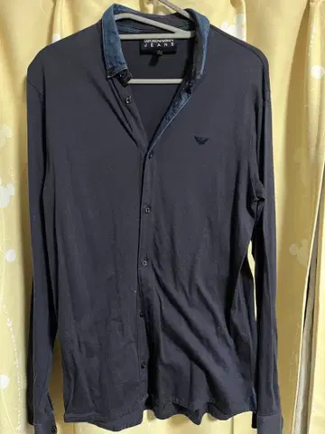 엠포리오 아르마니 네이비 셔츠