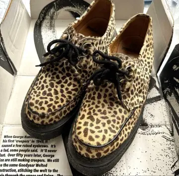 조지 콕스 Made in England 러버 솔 레오파드