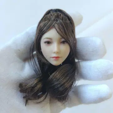 1/6 스케일 헤드 여성 안구 가동 Pale TBLeague 화이트 스킨