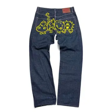 unknown back stitch denim archive Y2K