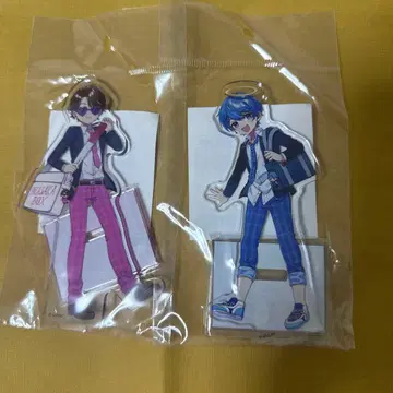 아카사카 상자 아크릴 스탠드 / 오칸 아카사카 두 개 세트 새상품