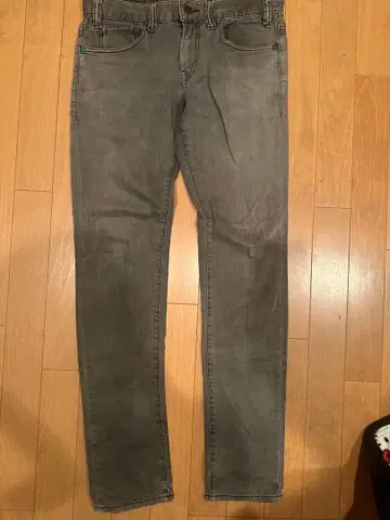 Hurley 슬림핏 그레이 데님 팬츠