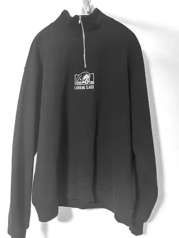 Lurking class 하프 지퍼 트레이닝복 블랙