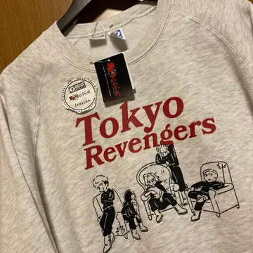 도쿄 리벤저스 트레이닝복 맨투맨 리버스 웨이브풍 헤비 웨이트감