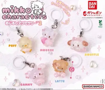 mikko 캐릭터 메지루시 액세서리 5종 컴플리트 세트