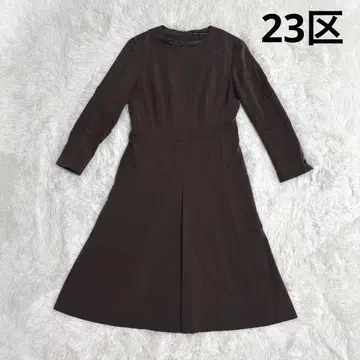 23구 VERY 클래시 턱 원피스 세레모니 브라운